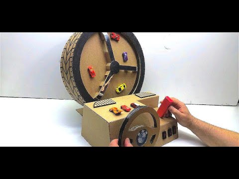 New cardboard Racing car game