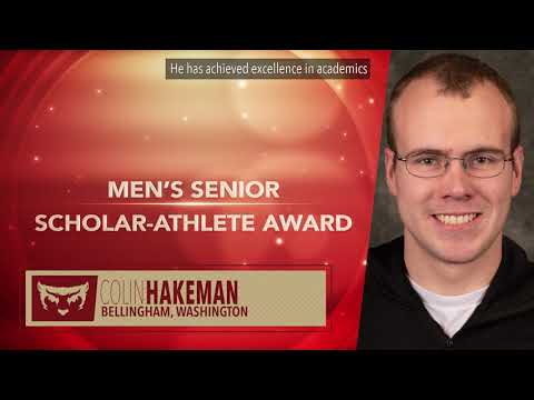 Bearcat Awards: Senior Scholar-Athlete: Colin Hakeman