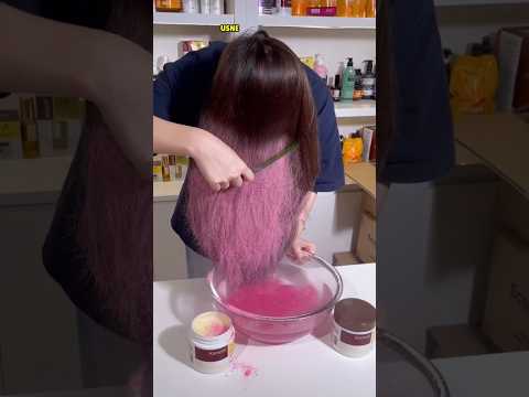 Girl Got Irritated to Remove Hair Holi Colour
