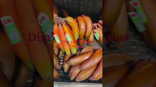 Have you seen Red Bananas😍රතු කෙසෙල්😍#banana #tropicalfruit #redbanana