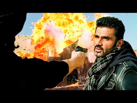 गदार की सजा सिर्फ मौत है..तुमने कैसे सोचा तुम बच जाओगे..Sunil Shety Climax Action scene