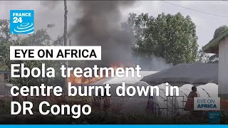 YouTube video thumbnail: Ebola Treatment Centre in DR Congo Burnt Down as Anger Grows