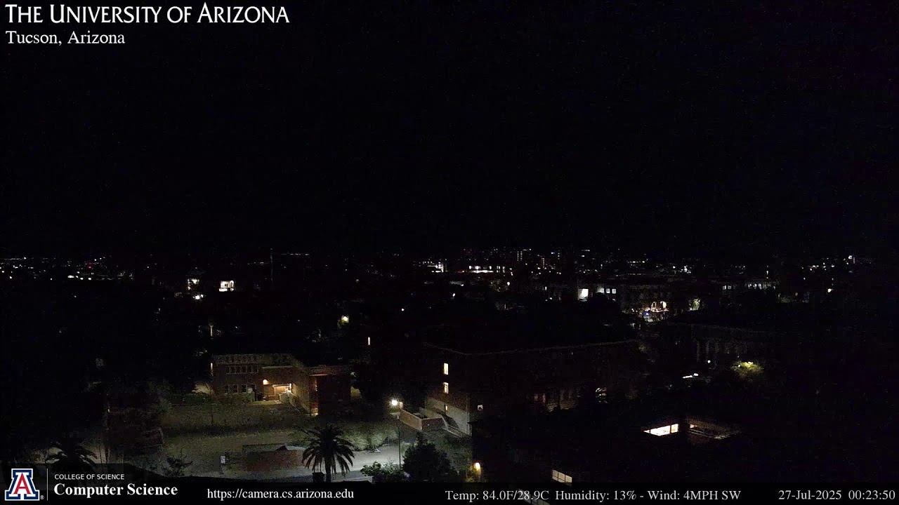 University of Arizona webcam