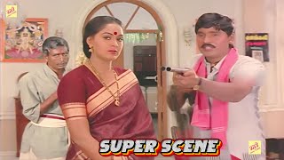 ஏன் நான் உன்னோட மாமா என்னைய நம்பாம நேத்து வந்தவளை நம்புறியா மாப்பிளை | Bakkiyaraj Radha Movie