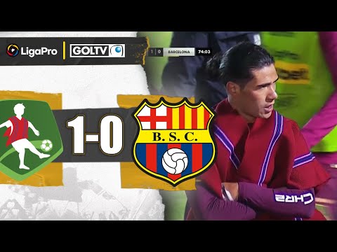 EL PONCHITO da la SORPRESA y VENCE AL ÍDOLO | Mushuc Runa 1-0 Barcelona | LigaPro 2024