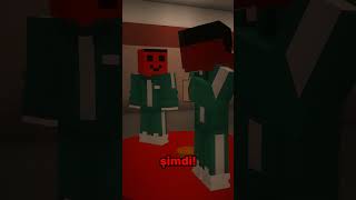 Minecraft'ta Squid Game Hapishanesinden Kaçıyoruz !! #shorts