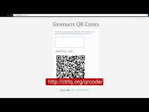 outlook qr code in computer