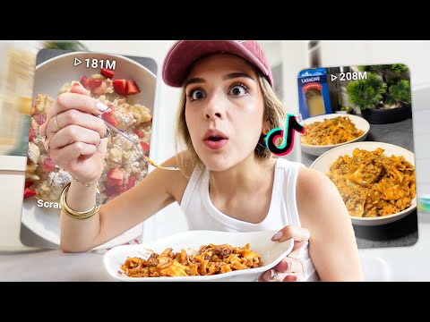 JE TESTE LES RECETTES FACILES LES PLUS VIRALES DE TIKTOK