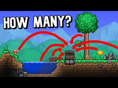 How many chests do you need to fit an ENTIRE Terraria world?