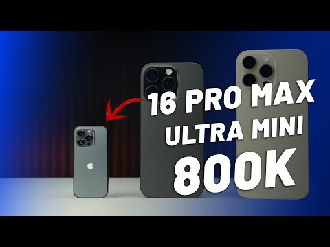 Đập Hộp 16 Pro Max Mini Giá 800K - Đỉnh Vãi, 8G/512G, Có Cả Dynamic Island, Vân Tay Vô Cực!