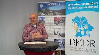 Prof. Dr. O. Reisner: "Zur Gegenwart des kulturellen Erbes der schwäbischen Kolonisten in Georgien"