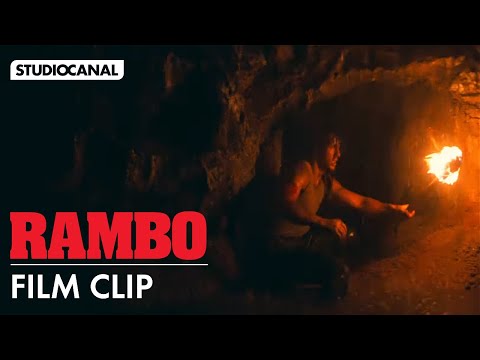 RAMBO: FIRST BLOOD - Cave Clip - Starring Sylvester Stallone