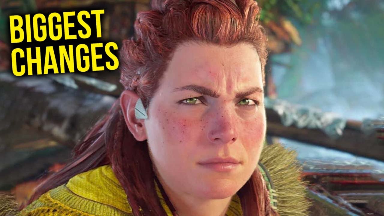Horizon: forbidden west - 10 biggest changes