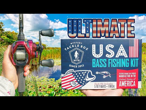 I Tested The Ultimate USA Bass Fishing Kit (What’s Inside?)