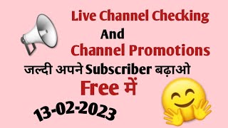 Live Channel Checking And Promotions