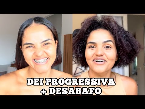 ALISEI O CABELO, DEI A PROGRESSIVA FASHION GOLDO PELA PRIMEIRA VEZ, OLHA O RESULTADO 😱😱😱