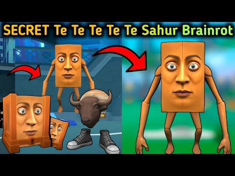 How To Get SECRET MAX LEVEL Te Te Te Te Te Sahur Brainrot In Brainrot Evolution | Brainrot Update