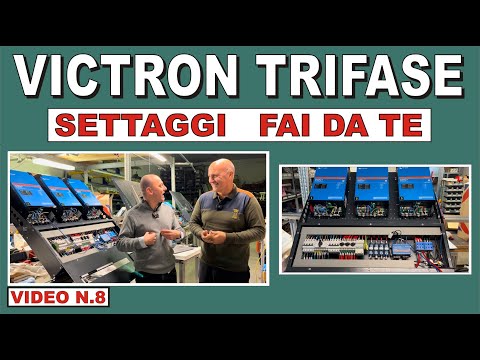 VICTRON TRIFASE #fotovoltaico #faidate #perte