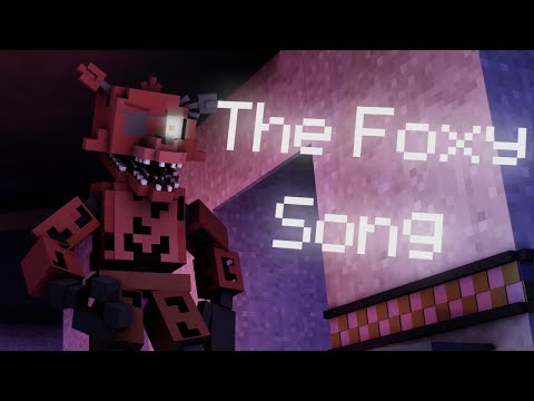 "The Foxy Song" | FNAF Minecraft Music Video [Song by Groundbreaking] (PART 3)