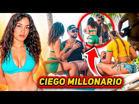 Finjo ser CIEGO para Enamorar a una DOMINICANA y ME SORPRENDIÓ!😱