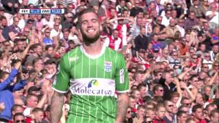 Feyenoord-PEC Zwolle Eredivisie samenvatting. 29-9-2015. (Nederlands)