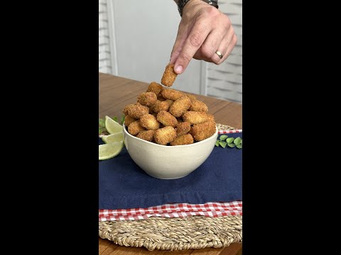 Chicharrones de berenjena! ¡Mira cómo hacerlo!