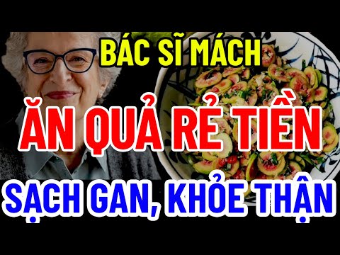 BÁC SĨ MÁCH BẠN ĂN SUNG MUỐI KIỂU NÀY, SẠCH GAN, KHỎE THẬN, LÀM GIẢM CHOLESTEROL MÁU