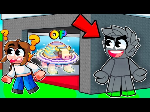 Usei CAMUFLAGEM no ROUBE UM BRAINROT do Roblox!