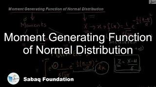 Moment Generating Function of Normal Distribution