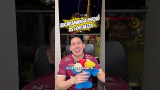 Bucaramanga perdió vs Fortaleza #cuadrangulares #ligabetplay #fpc #tolima #santafe