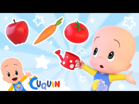 Vamos a plantar frutas y verduras . Cleo y Cuquín en Español.