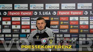 Pressekonferenz vor Erzgebirge Aue - Alemannia Aachen