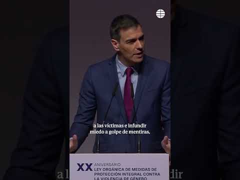 Sánchez cuestiona la "praxis" de algunos jueces en violencia machista #violenciadegénero #justicia