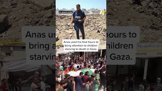Anas al-Sharif’s Last Report Before Israel Killed Him