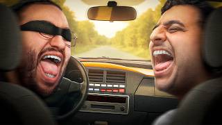 اعمى وقزم يسوقون سيارة👀🚗