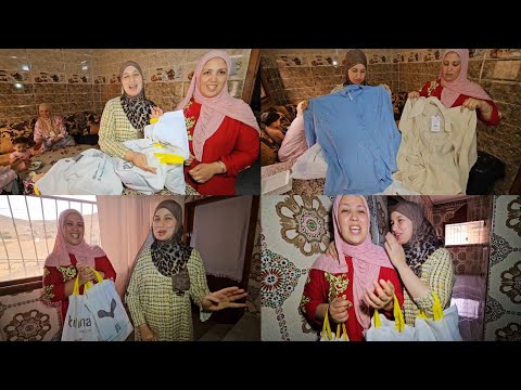 كولشي يبارك لينا🫣هذه هي الفرحة ديالنا اوما تخيلوش شنو وجدنا🥳او احسن لباس حضرنا ولهذه الفرحة استعدينا