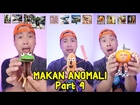 KOMPILASI MAKAN ANOMALI Part 4 | MAKAN EMOJI | ASMR MUKBANG | ITALIAN BRAINROT