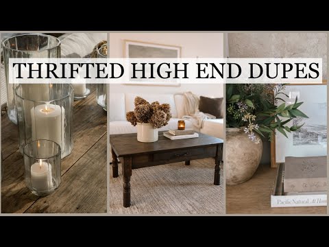 DIY Thrift Flip | McGee & Co High End Dupes