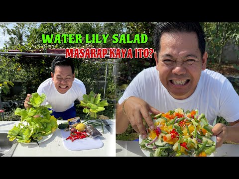 WATER LILY SALAD, MASARAP KAYA ITO? tara ating subukan at tikman