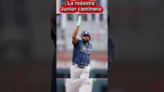 Junior CAMINERO; hace historia entre jugadores dominicanos en la MLB. #beisbol #mlblb