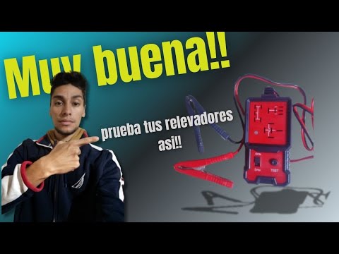 PROBADOR para RELEVADORES de VERDAD FUNCIONA? /probando HERRAMIENTAS!!