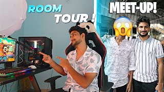 GAMING ROOM TOUR - KV18 || MEETING WITH MY GUILD MEMBER || MINI VLOG - TELUGU #playgalaxy