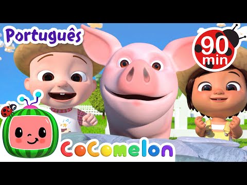 Comer, comer 🐷  CoComelon | Músicas Infantis e Desenhos Animados em Português
