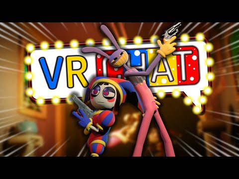 JAX AND POMNI ARE THE BEST DUO IN VRCHAT! | The Amazing Digital Circus - Funny moments -
