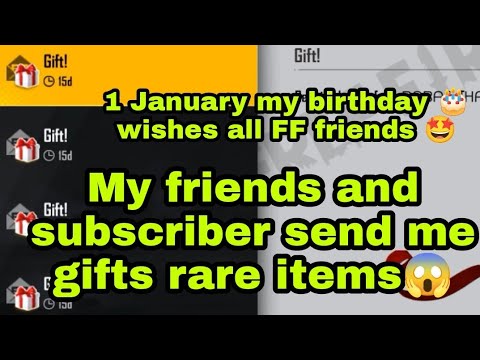 My Friend and subscriber send me gifts 🎁ll 1 January my birthday 🎂 ll Wishes me all friends #shorts