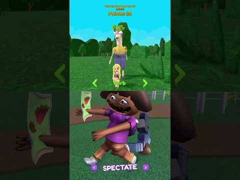 Jumpscare Hungry Nora VS Hungry Ferb 💀 | #roblox Roblox Obby Rainbow Friends