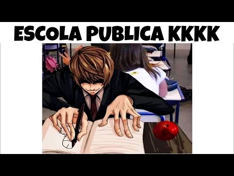 1 HORAS!! MEMES EM IMAGENS ENGRAÇADOS - Escola publica é assim 😂