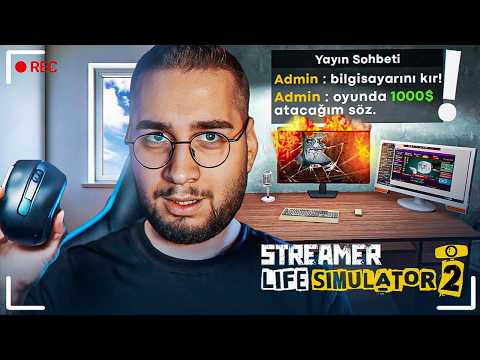 OYUNUN YAPIMCISI YAYINIMIZA GELİP BİZİ TROLLEDİ!! | STREAMER LIFE 2 | BÖLÜM 2