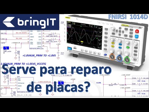 Osciloscópio FNIRSI 1014D. Serve para reparo de placas de notebooks e PC´s? Opinião sincera.