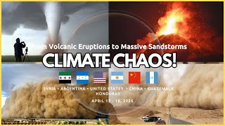 From Volcanic Eruptions to Massive Sandstorms! Earth’s Most Extreme Weather Right Now 😱🌪️🌋